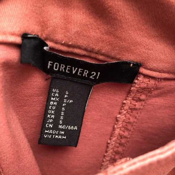 Forever 21 Lace-Up Denim Mini Skirt - Picture 5 of 5